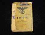 Soldbuch – Grenadier-Regimenter 481 & 476, Granatwerfer-Kompanie 256 - 256. Volksgrenadier-Division (Holland!) - MP 44