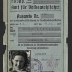 NSDAP-Ausweis – Amt für Volkswohlfahrt, Ortsgruppe Wetzlar