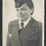 Wehrmacht Nachrichtenhelferin Portrait