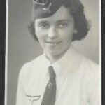 Wehrmacht Nachrichtenhelferin Portrait