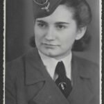 Wehrmacht Nachrichtenhelferin Portrait